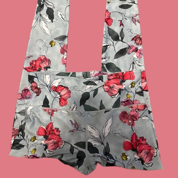 Athleta Elation Printed Floral High-Rise Leggings | Size Large - Picture 3 of 8